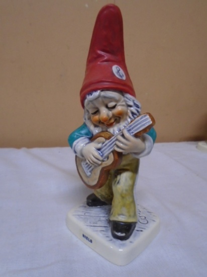 Goebel West German Co-Boy Niels The Strummer Gnome Figurine
