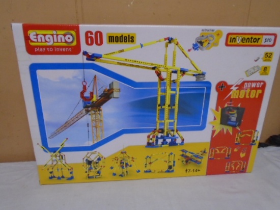 Engino Inventive Pro 60 Models Set w/Motor