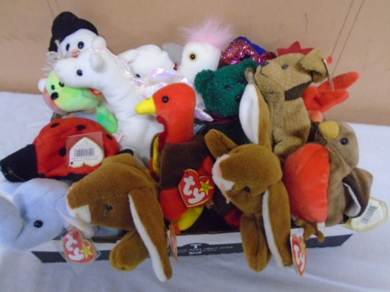 Group of (15) Ty Beanie Babies