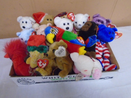 Group of (15) Ty Beanie Babies