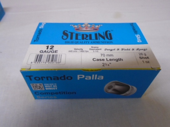 10 Round Box of Sterling 12ga Tornado Slug Shotgun Shells