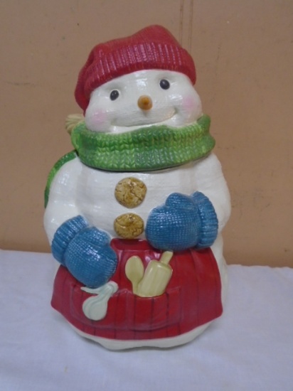 Snowman Cookie Jar