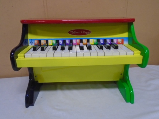 Melissa & Doug Learn-To-Play Wooden Piano