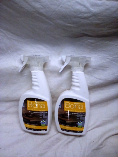 2 Bottles of Bona Wood Cleaner