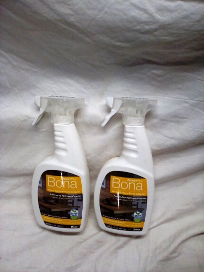 2 Bottles of Bona Wood Cleaner