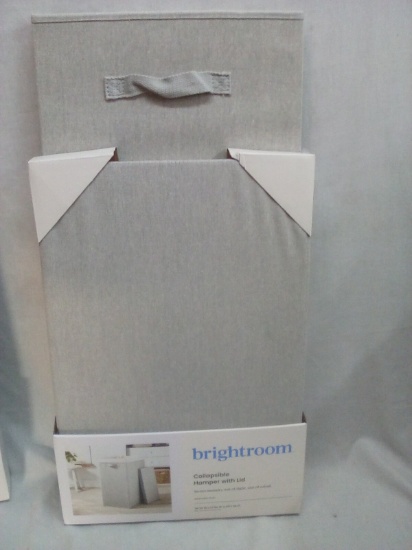 Brightroom Collapsible Hamper with Lid