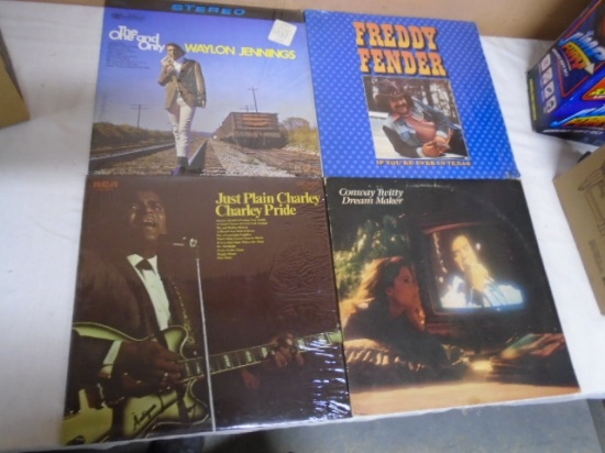 Group of (25) Classic Country LP Albums