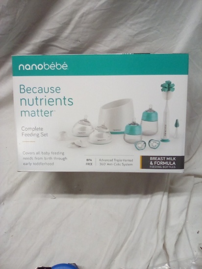 Nanobebe Complete Feeding Set