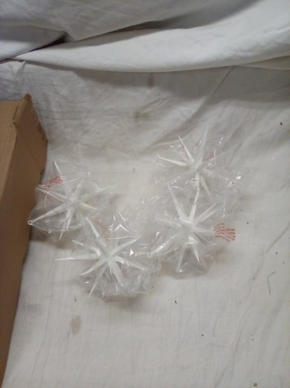4ct Snowflake Ornament Set