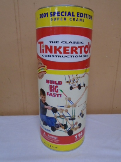 2001 Special Edition Super Crane Tinker Toy Construction Set