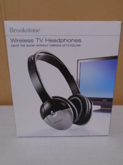 Brookstone Wireless TV Headphones