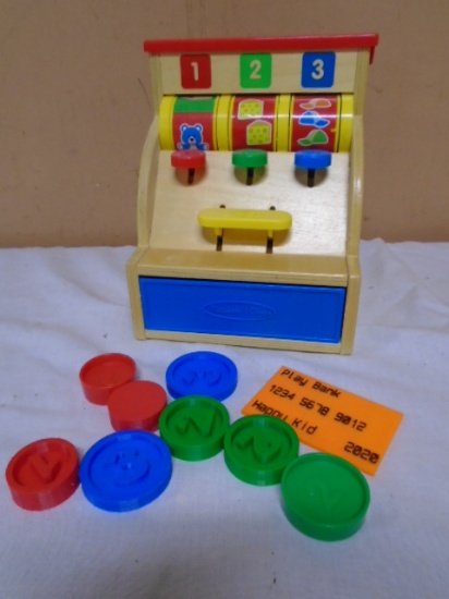 Melissa and Doug Wooden  Toy Cash Register