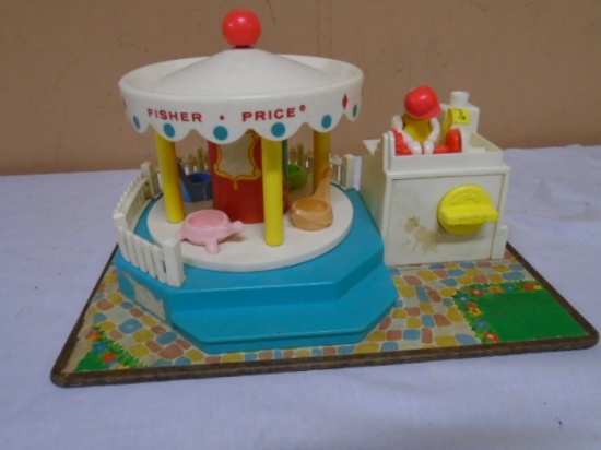 Vintage Fisher-Price Toys Merry-Go-Round