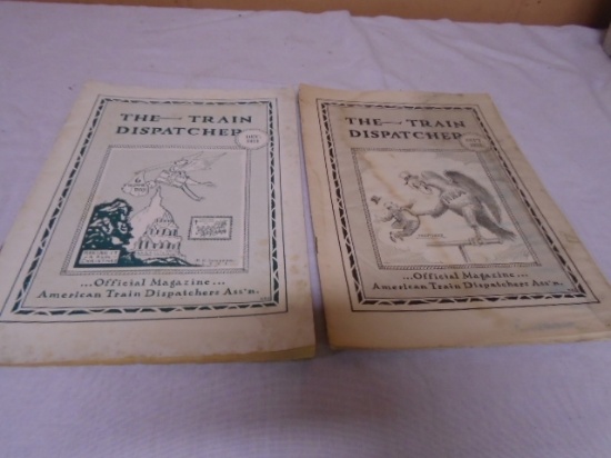 1931 & 1933 The Train Dispatcher Magazines