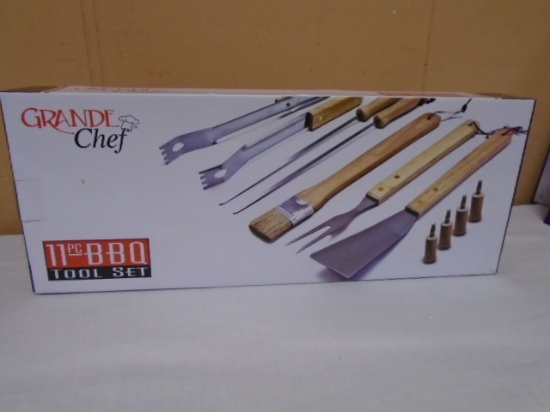 Grande Chef 11 Pc. BBQ Tool Set