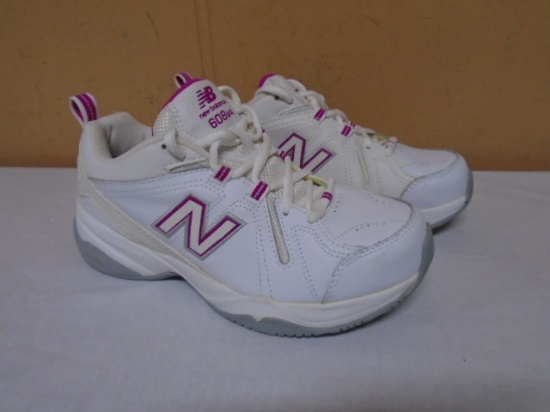 Brand New Pair of Ladies Leather New Balance 608V4 Shoes