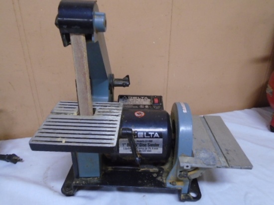 Delta 1" Belt/5" Disc Sanding Station