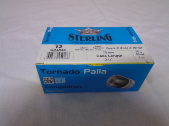 10 Round Box of Sterling Tornado Slug 12ga 2 3/4" Shotgun Shells