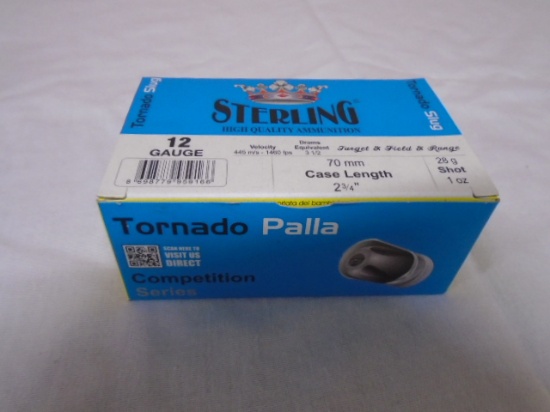 10 Round Box of Sterling Tornado Slug 12ga 2 3/4" Shotgun Shells