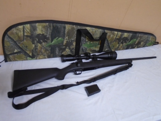 Mossberg Patriot 308win Bolt Action Rifle w/ Magazine & UTG Lighted Cross Hairs Scope