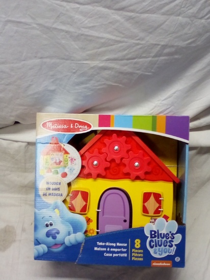 Melissa & Doug Blues Clues & You Take Along House