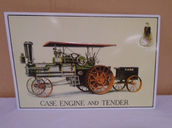 Metal Case Engine & Tender Sign