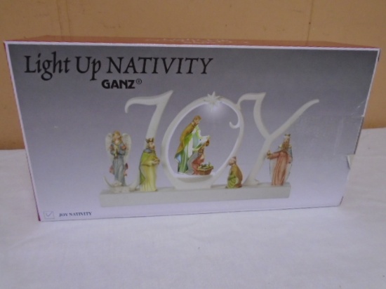 Ganz Light Up "Joy" Nativity