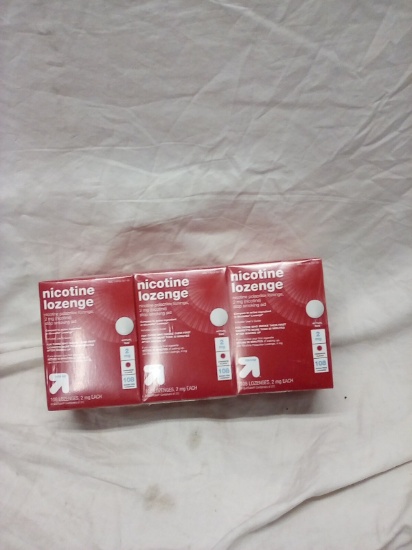 3 packs Nicotine Lozenges 2mg