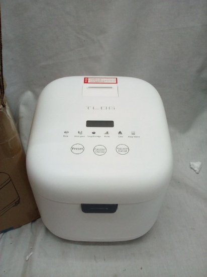 TLOG mini Rice cooker plugged in turns on