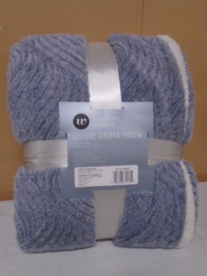 Wayland Square Deluxe Sherpa Throw