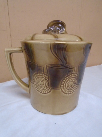 Vintage McCoy Hot Chocolate Mug Cookie Jar