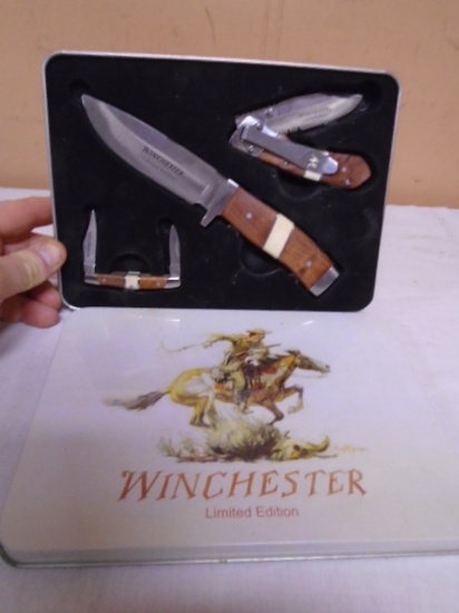 3 Pc. Winchester Limited Edition Knife Set