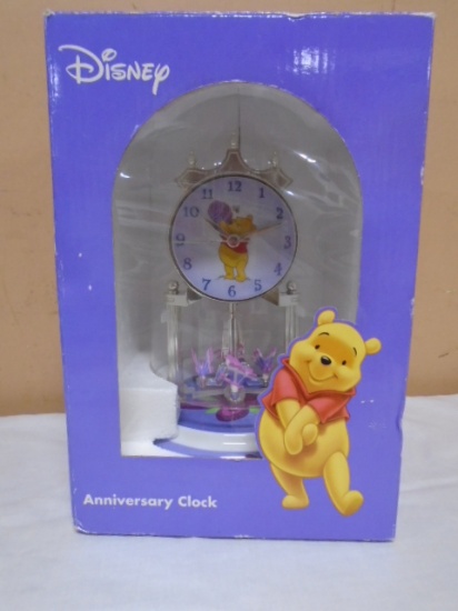 Disney Winnie The Pooh Glass Dome Clock