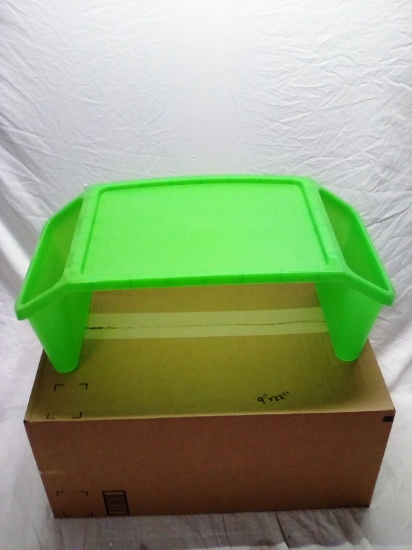 9"x22" Composite Bright Green Children's Lap Drawing/ Play Table
