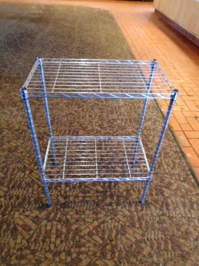Two Tier Stainless Steel Rack 30.5" x 23.25"x 13.5"