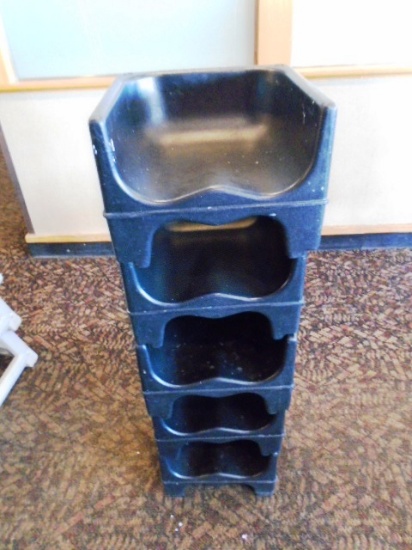 Group of 5 Double Sided Resin Booster Seats