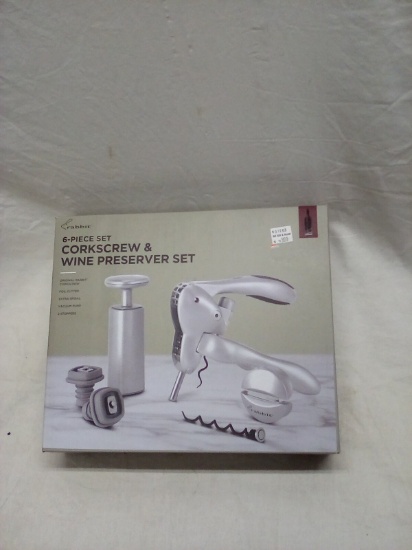 6pcs Corkscrew & Wine Set
