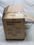5 Shelf Rotating Baskets