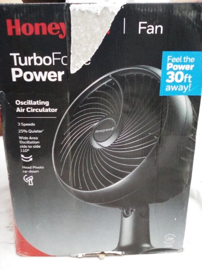 Honeywell TurboForce Power Oscillating Air Circulator