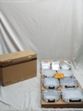 NCGLGY High Borosilicate Glass Food Container 24Pc Set