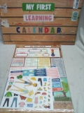 My first learning calendar sweet pea and maple products