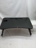 Foldable desk top with drawer 23.5x 14x 10inch height