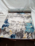 Area rug runner 2ftx7ft Sky collection