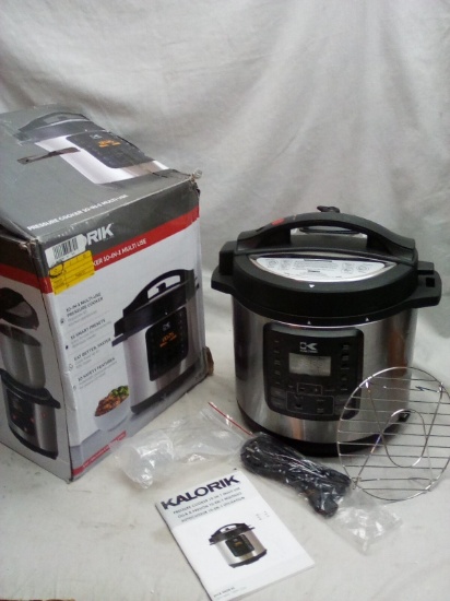 Kalorik 10-In-1 8Qt Pressure Cooker