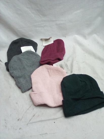 Qty.  5 Knit Sock Hats