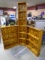 3pc Custom Built Wooden Corner Shelf