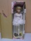 Beautiful Porcelain Ballerina Doll on Stand