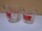 Anchor Hocking 2 Cup and 4 Cup Glass Measuring Cups