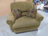 Oversized Recliner w/ Accent Pillows