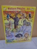 4 Pack of Children's Zoo Animal Picture Puzzles